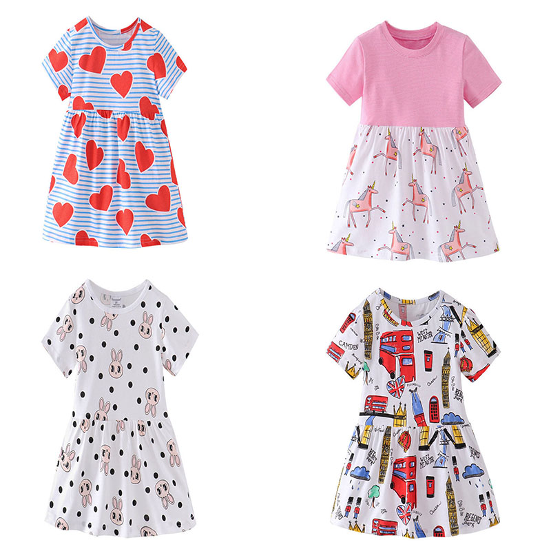 Baby Clothing Patterns Free - Детские платья для девочек Jumping Meters