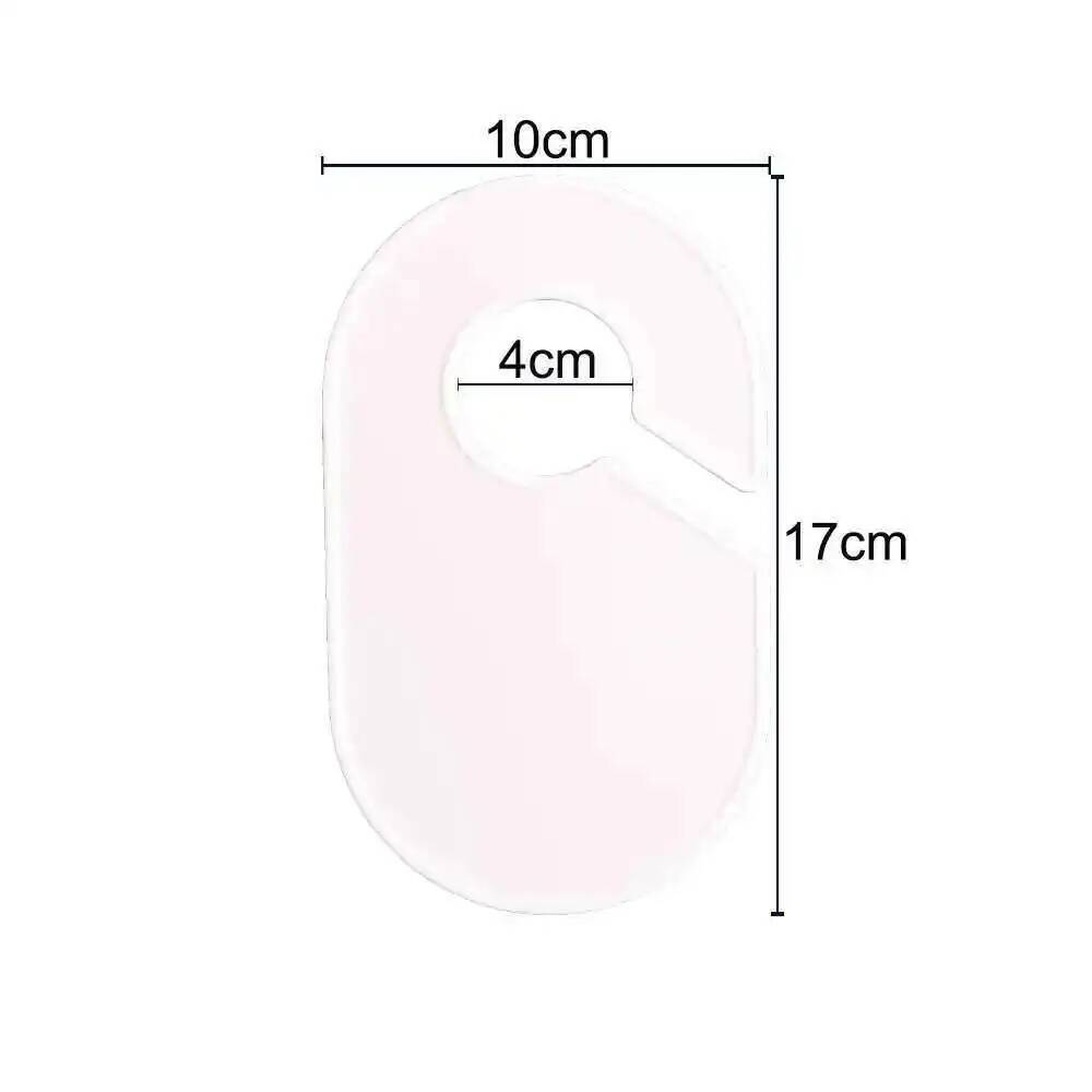 Baby Clothing Hanger Dividers - 12 шт., разделители размера детской одежды