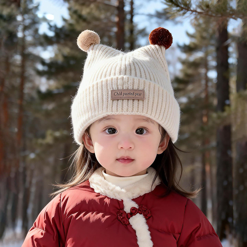 Baby Hat Beanie - Вязаная шапка для малышей 1-4 лет