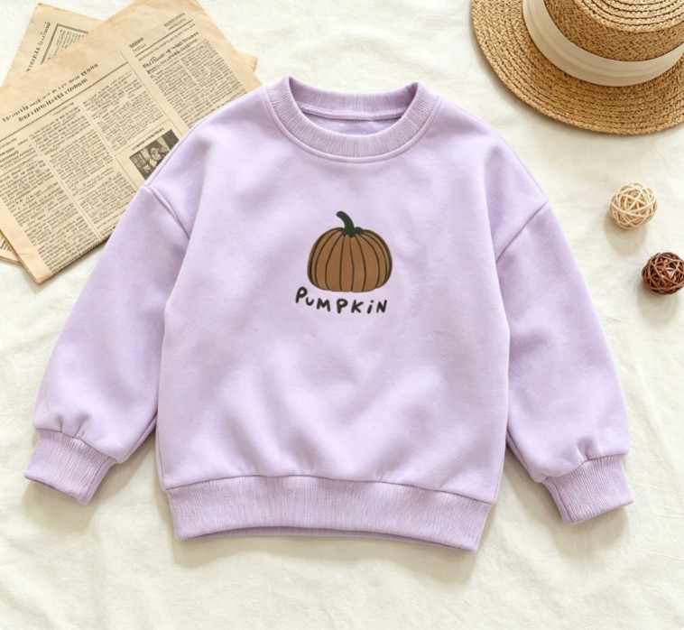 Baby Clothing Patterns Free - Детский повседневный свитшот с минималистичным принтом