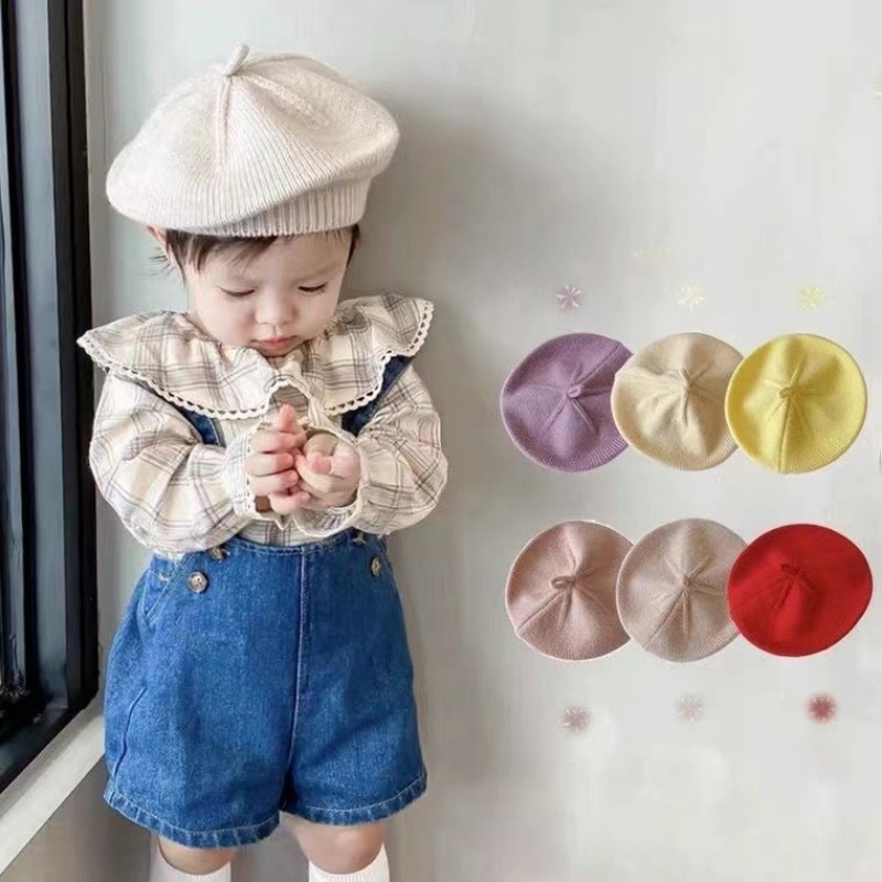 Baby Hat Beanie - Новое поступление, вязаный детский берет, модная