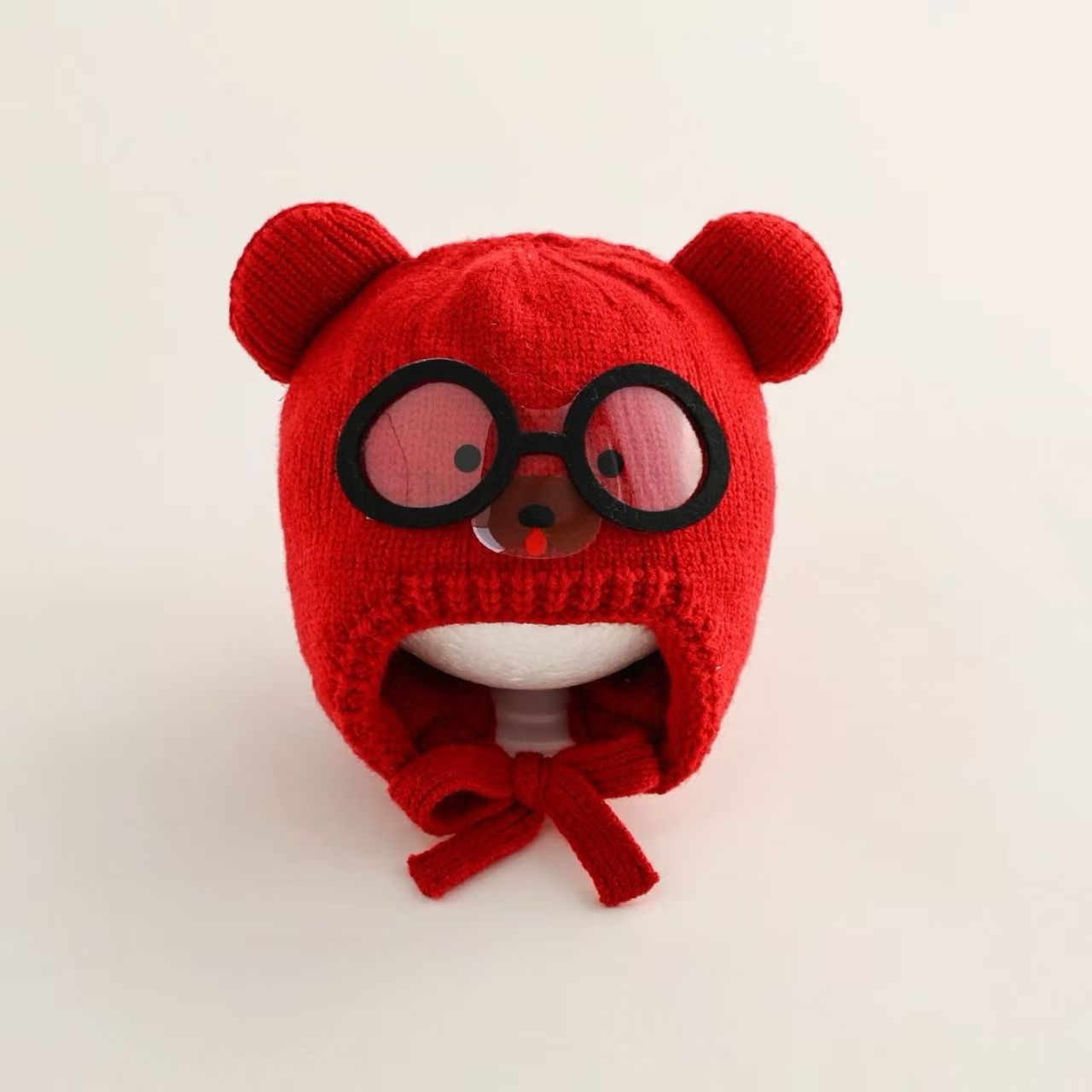 Baby Hat Beanie - Зимняя теплая детская шапка-бини с мультяшным