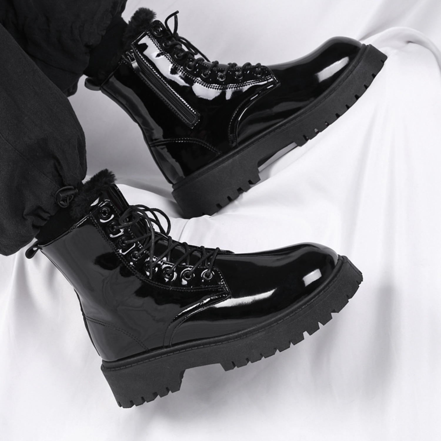 Мужские теплые плюшевые высоки – обзор и цена Soft Sole Booties