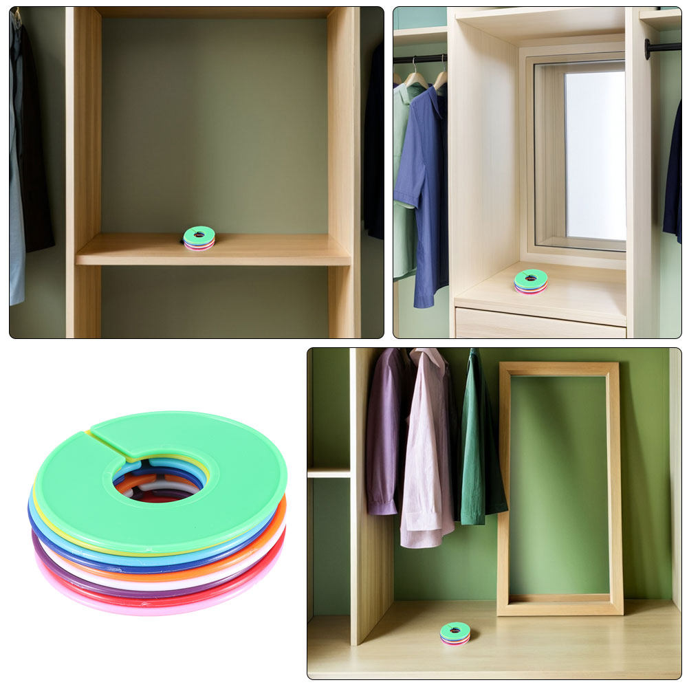 36 шт. пластиковых кольцевых м – обзор и цена Baby Clothing Hanger Dividers