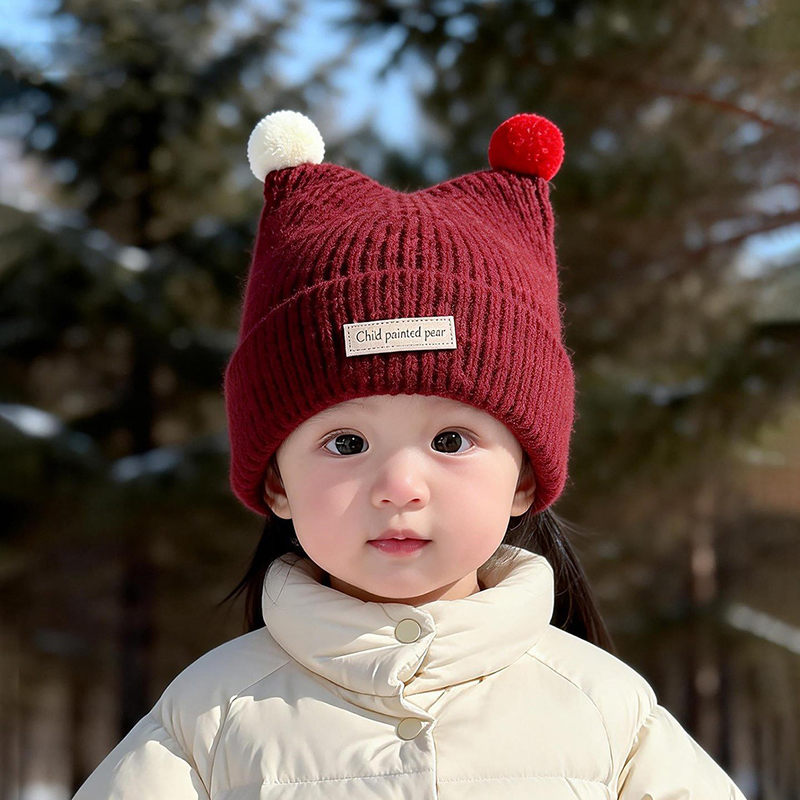 Вязаная шапка для малышей 1-4  – обзор и цена Baby Hat Beanie