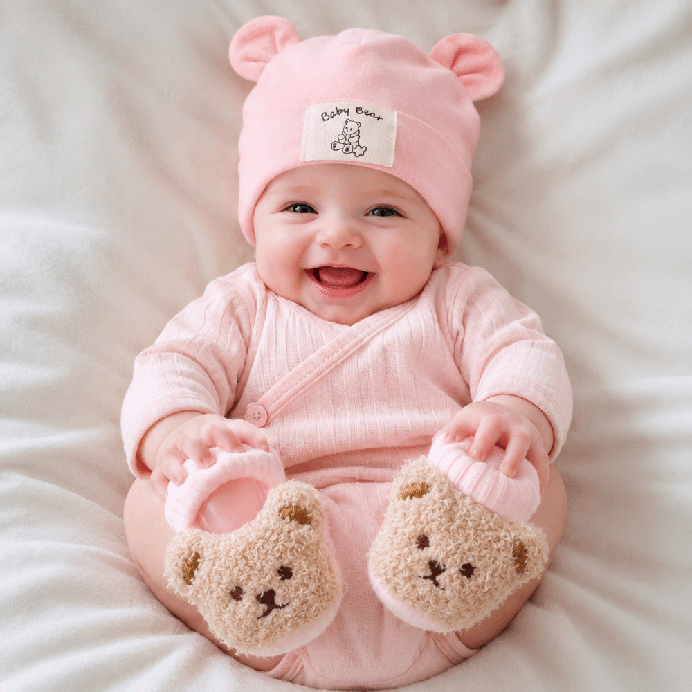 Комплект из 2 предметов: милая – обзор и цена Baby Hat Beanie